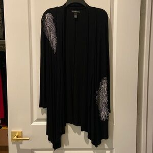 INC Rhinestone Studded Cardi